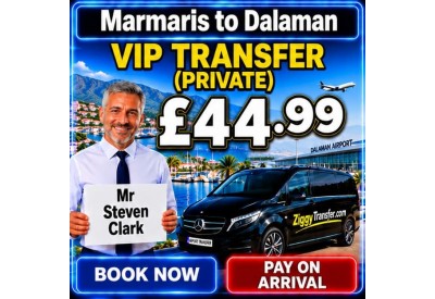Paşa Beach Hotel to Dalaman Airport